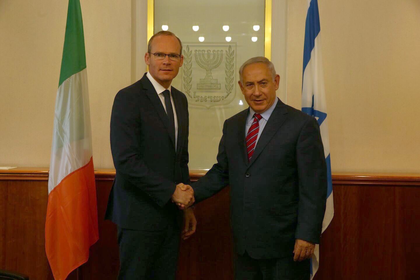 PM_Netanyahu_meets_with_Irish_FM_Simon_Coveney